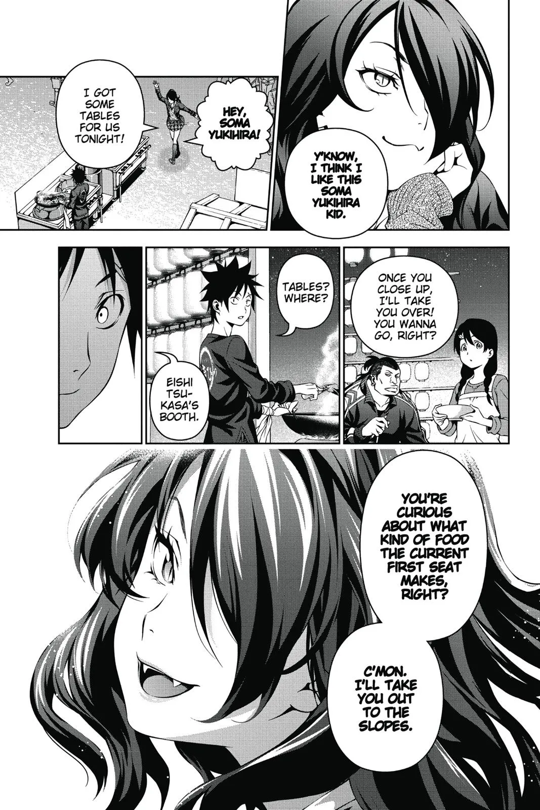 Read Food Wars en Manga Online