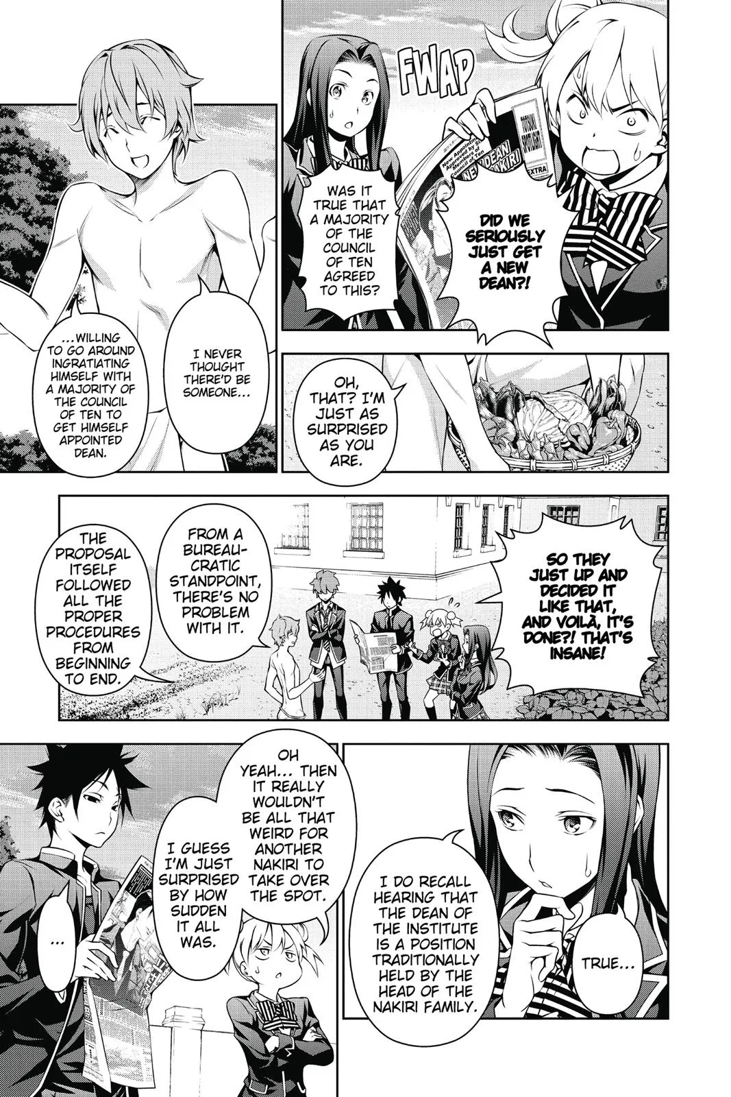 Read Food Wars en Manga Online