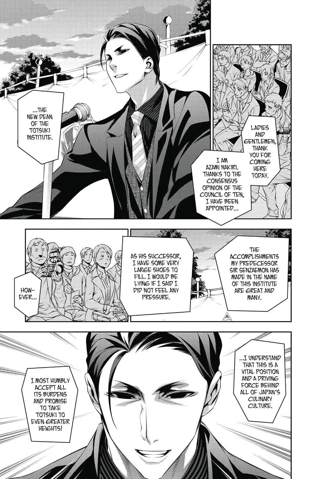 Read Food Wars en Manga Online