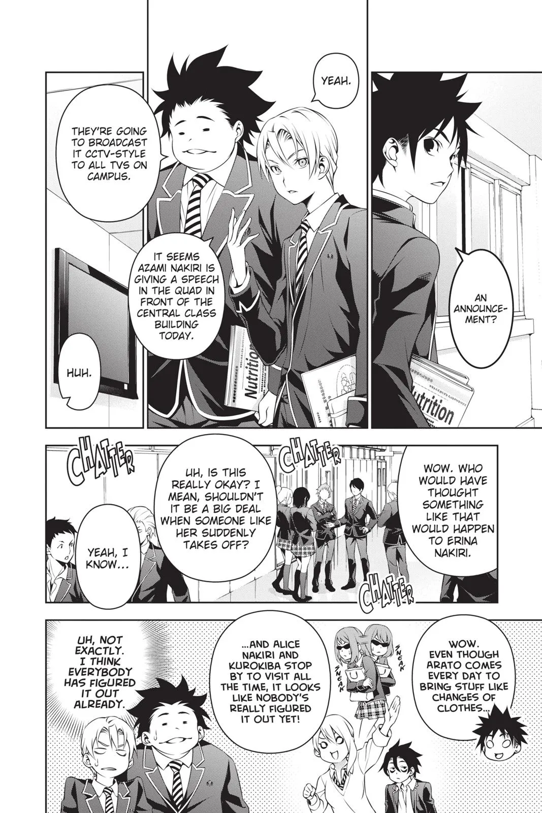 Read Food Wars en Manga Online