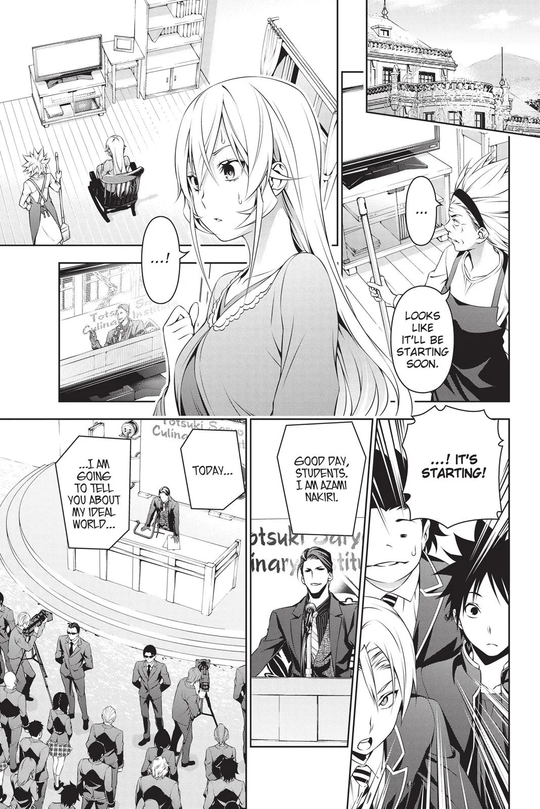 Read Food Wars en Manga Online