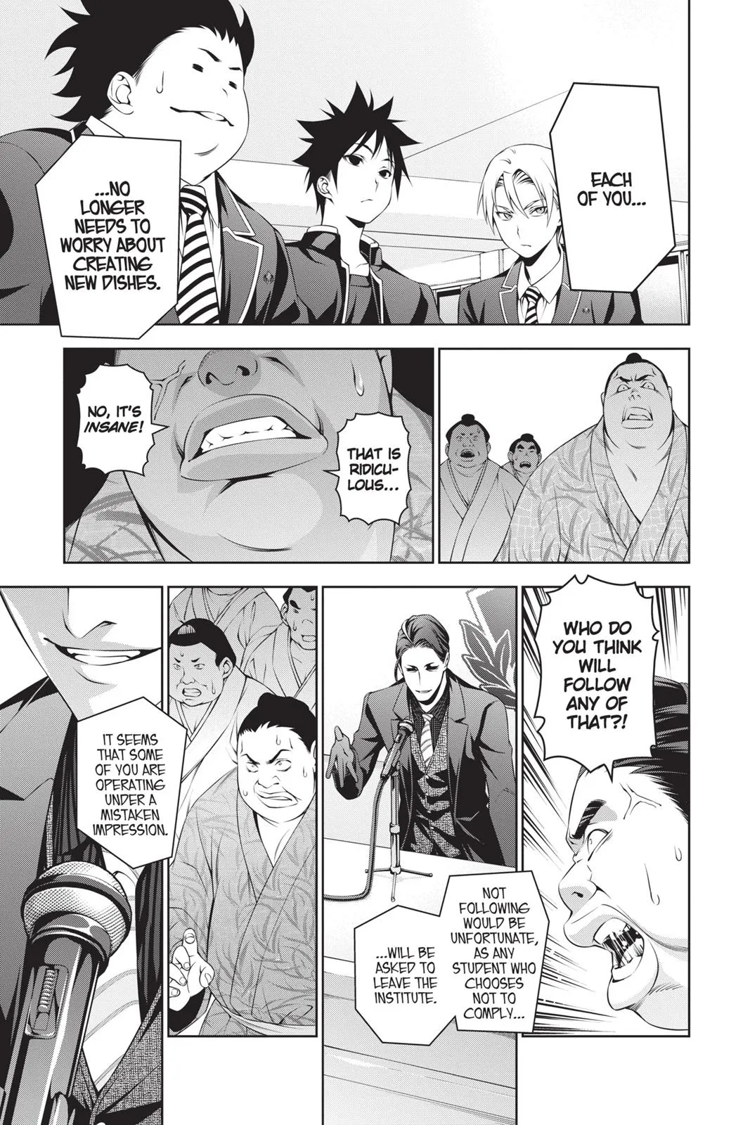 Read Food Wars en Manga Online