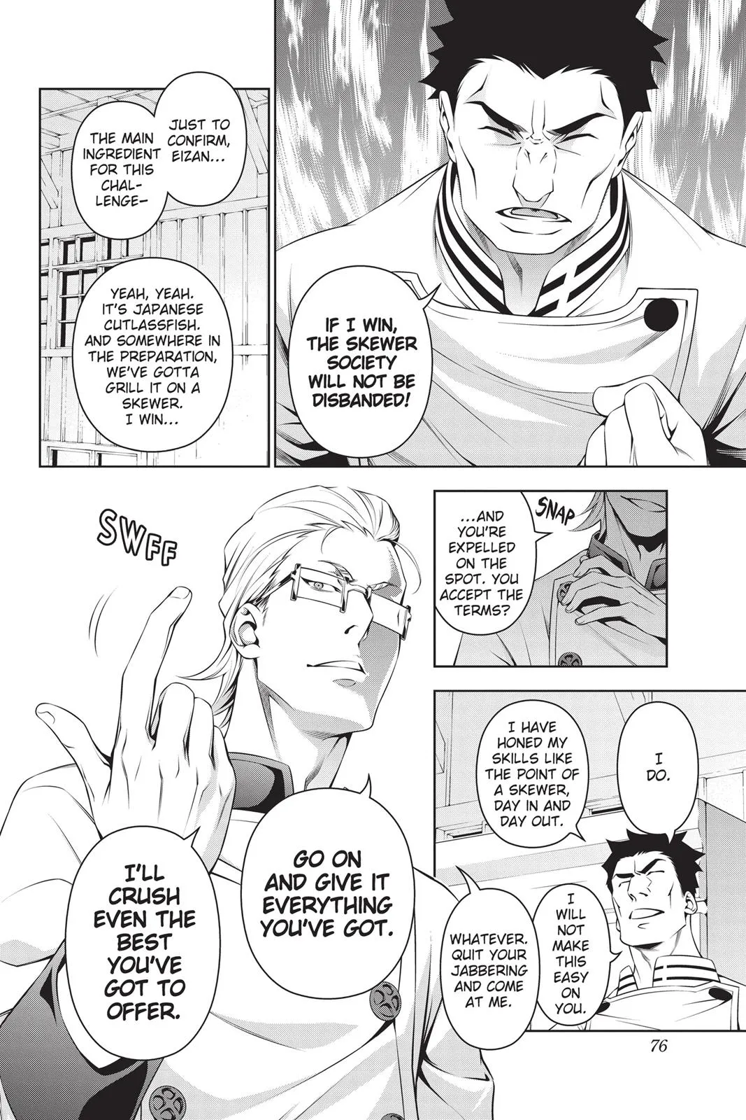 Read Food Wars en Manga Online