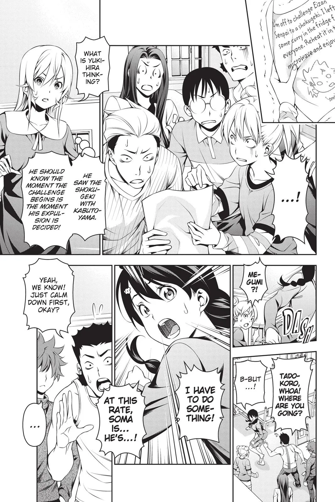 Read Food Wars en Manga Online