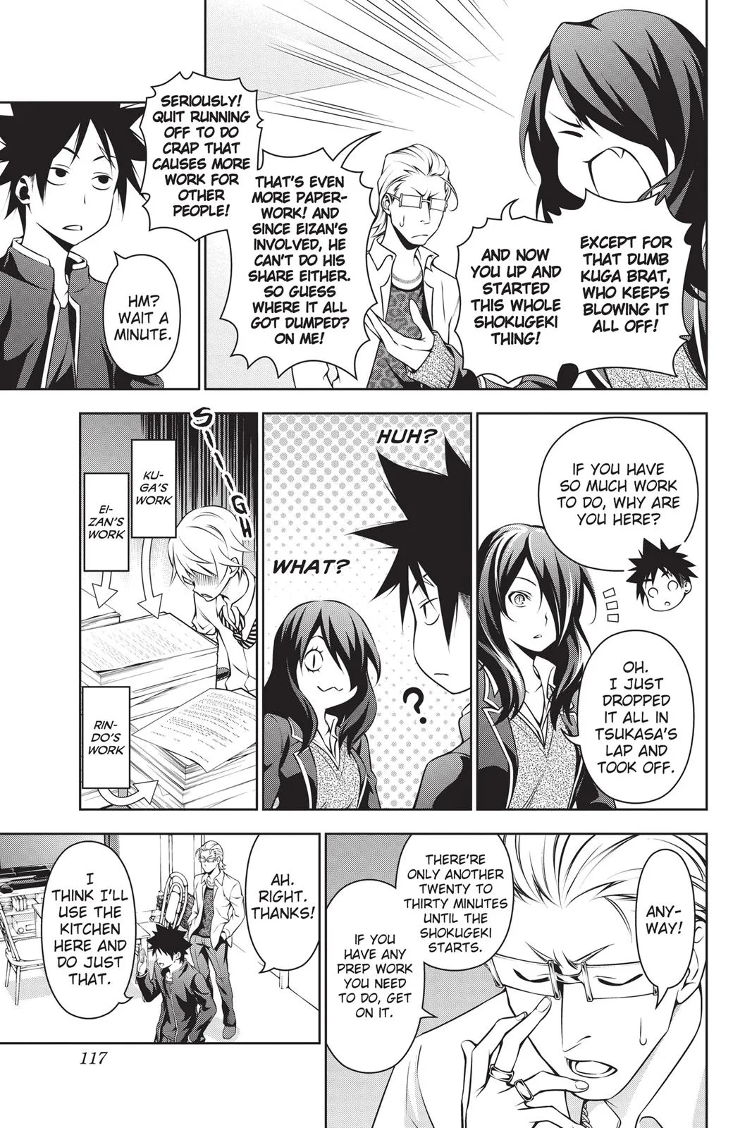 Read Food Wars en Manga Online