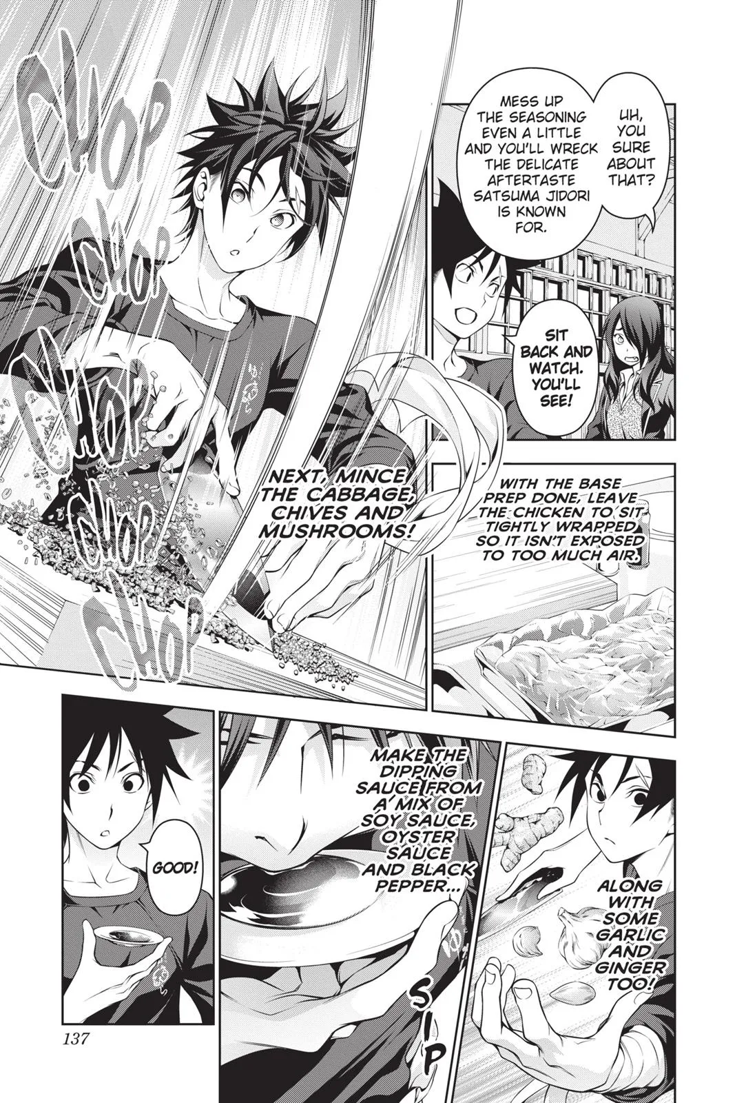 Read Food Wars en Manga Online