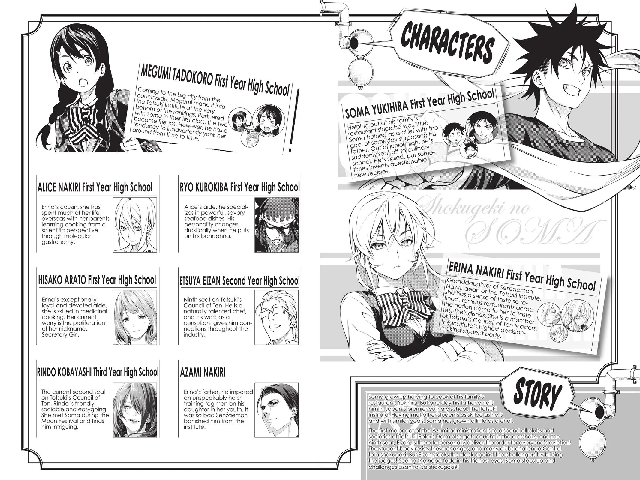 Read Food Wars en Manga Online