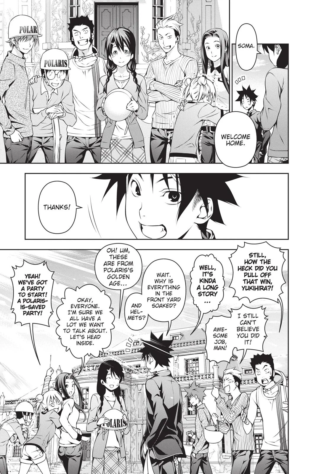 Read Food Wars en Manga Online