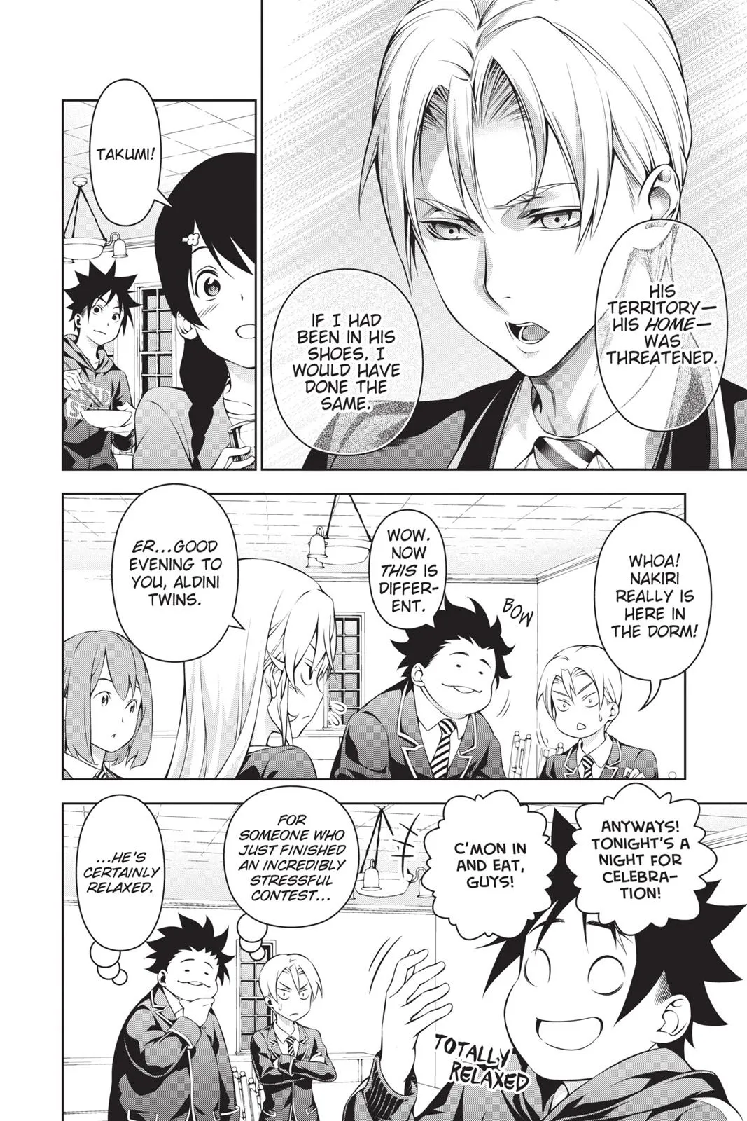 Read Food Wars en Manga Online