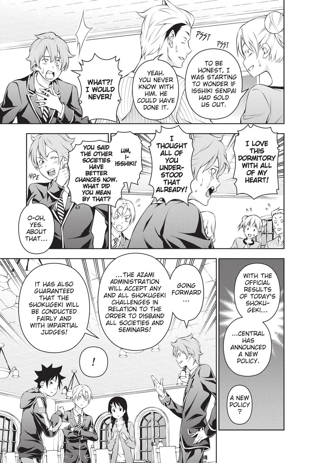 Read Food Wars en Manga Online