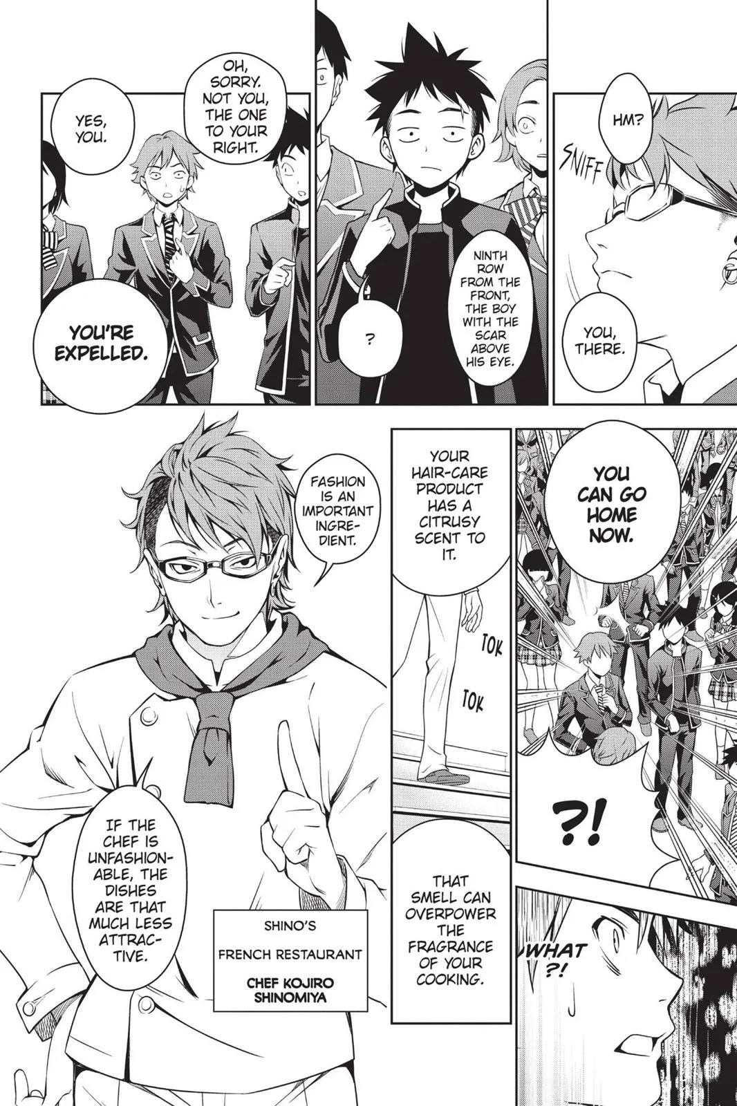 Read Food Wars en Manga Online