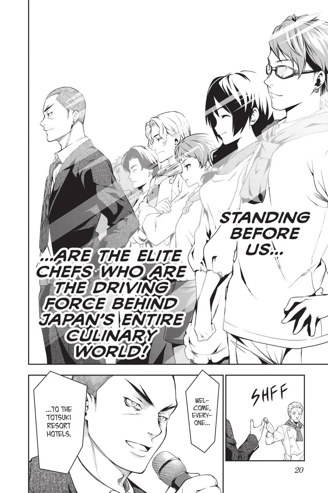 Read Food Wars en Manga Online