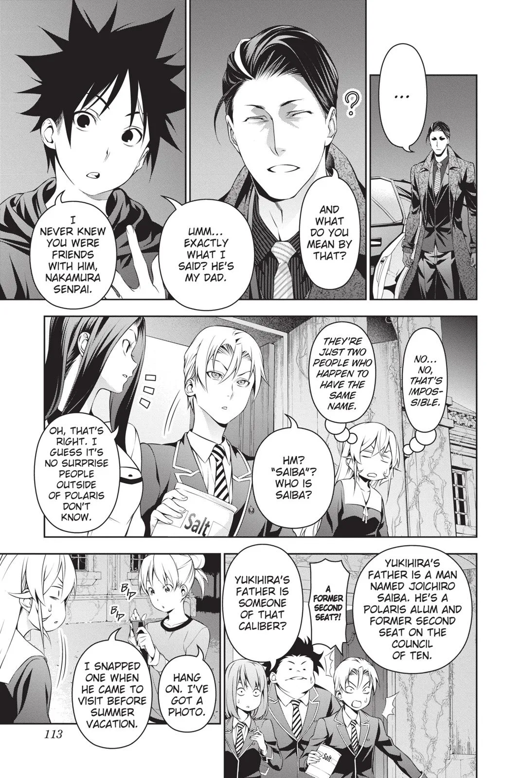 Read Food Wars en Manga Online