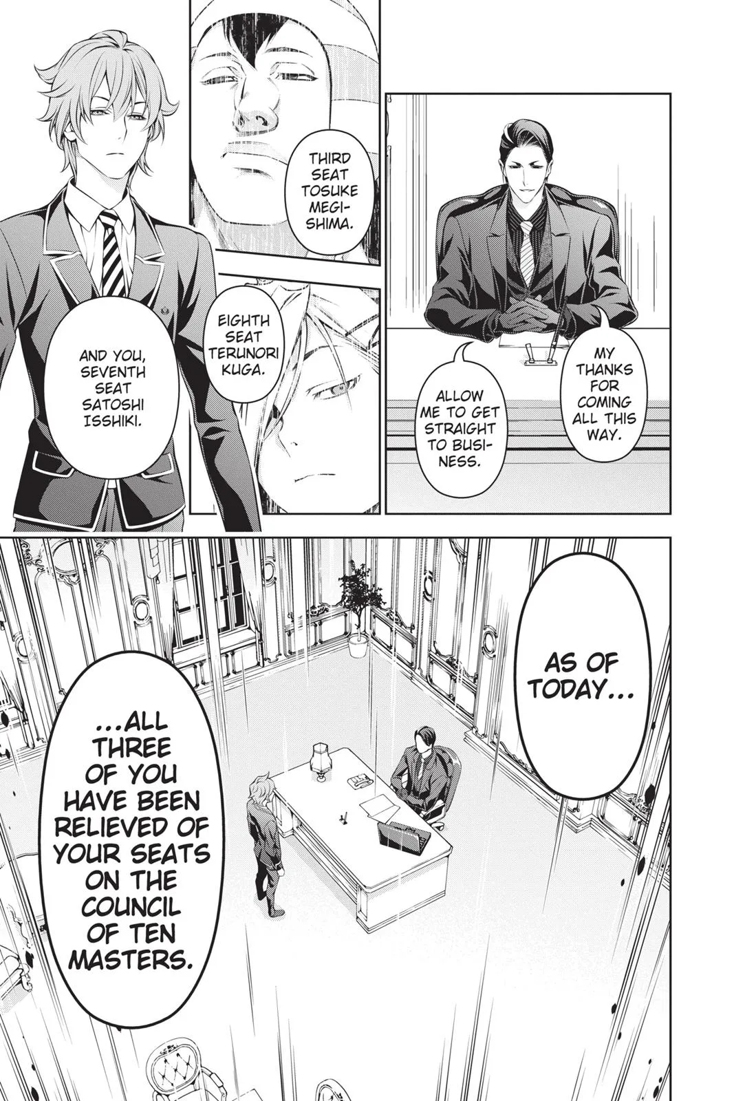 Read Food Wars en Manga Online