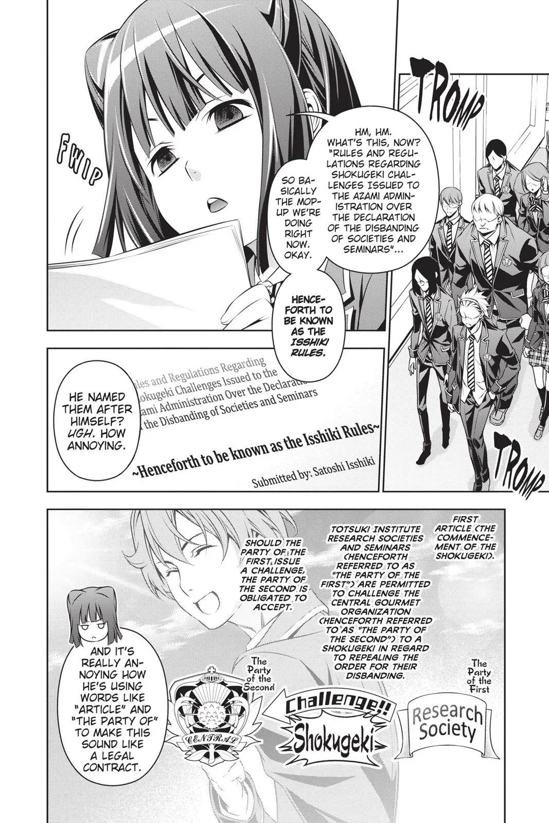 Read Food Wars en Manga Online