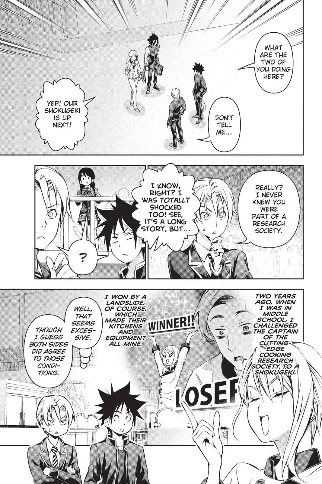 Read Food Wars en Manga Online