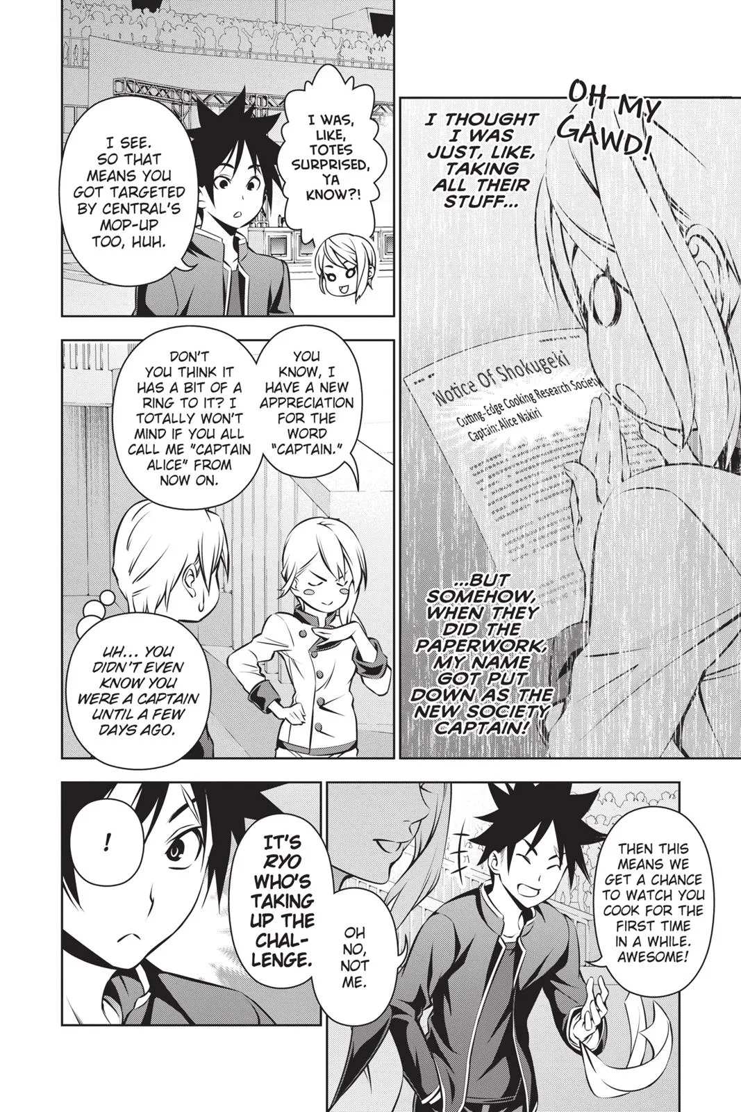 Read Food Wars en Manga Online