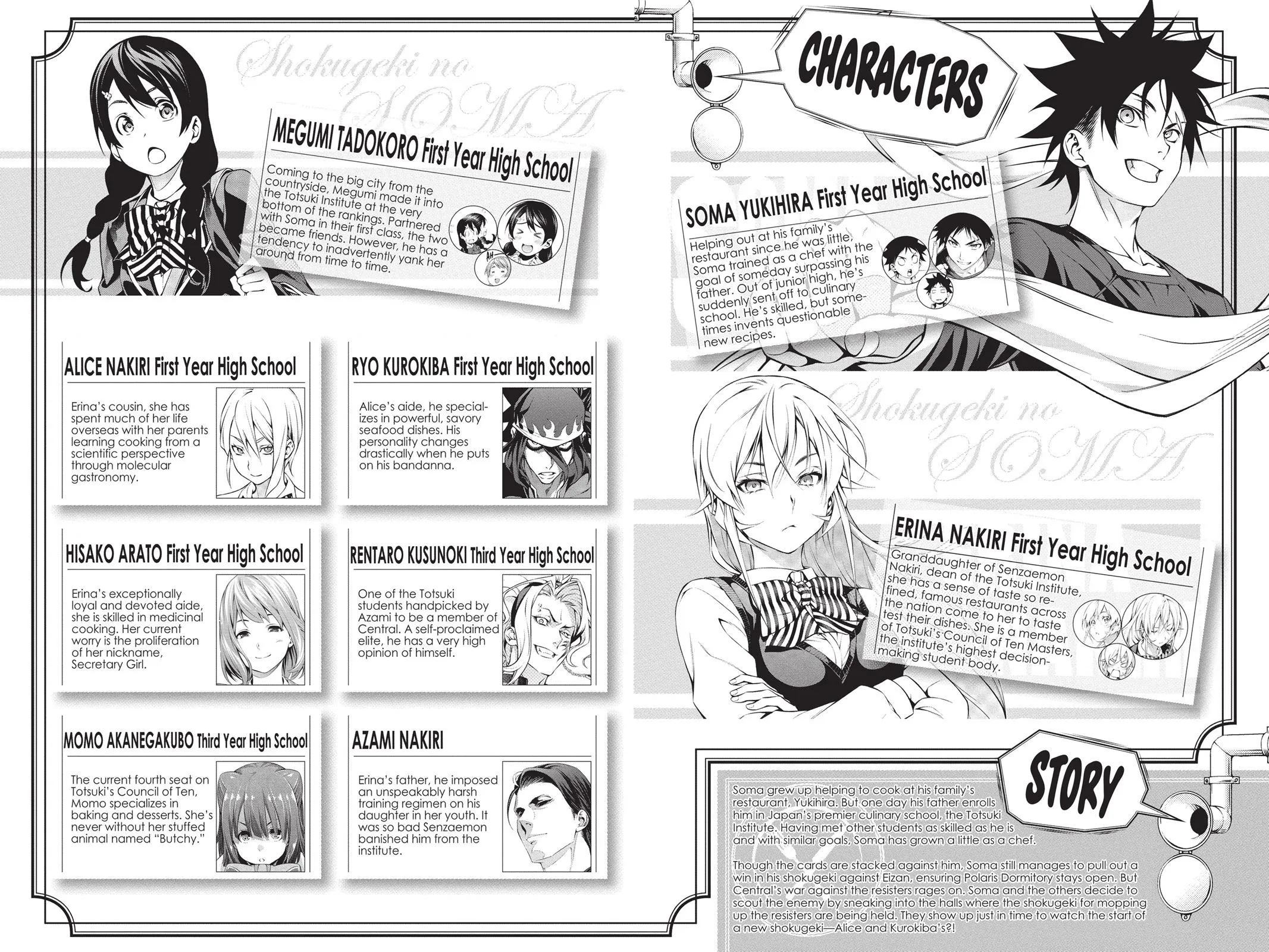 Read Food Wars en Manga Online