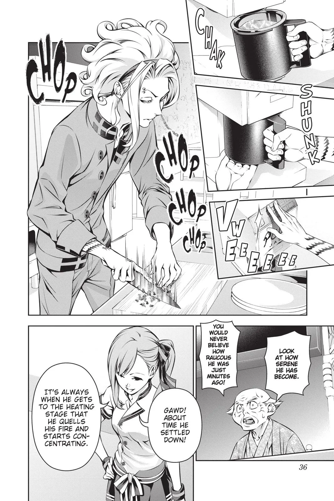 Read Food Wars en Manga Online