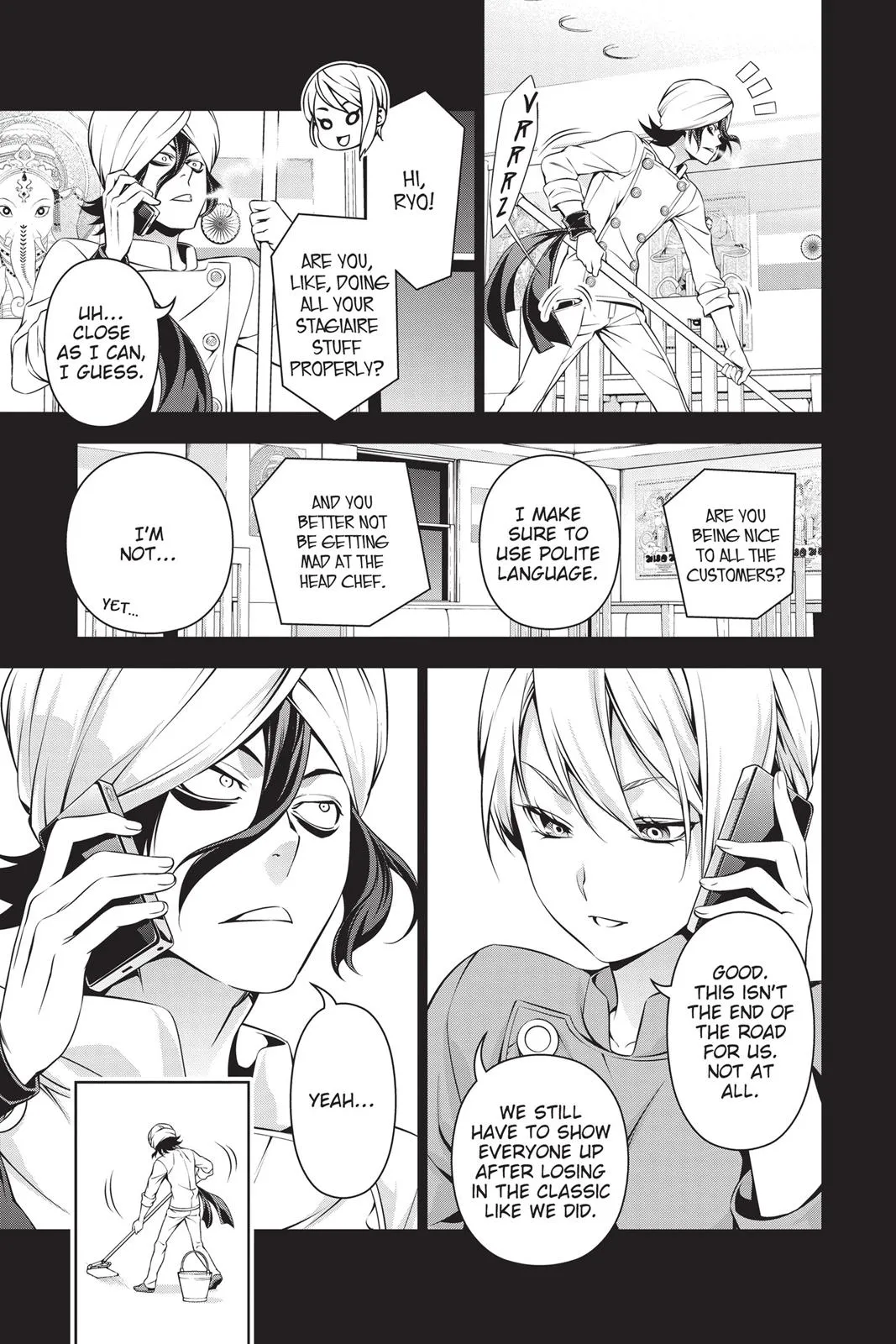 Read Food Wars en Manga Online