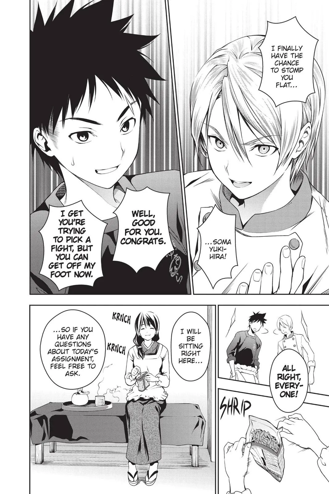 Read Food Wars en Manga Online