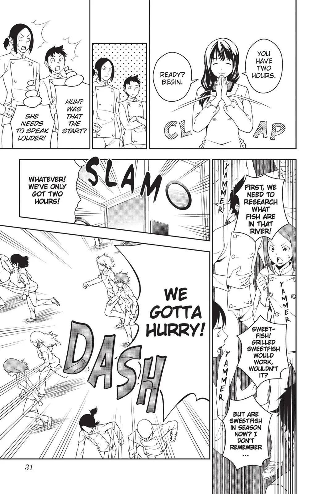 Read Food Wars en Manga Online