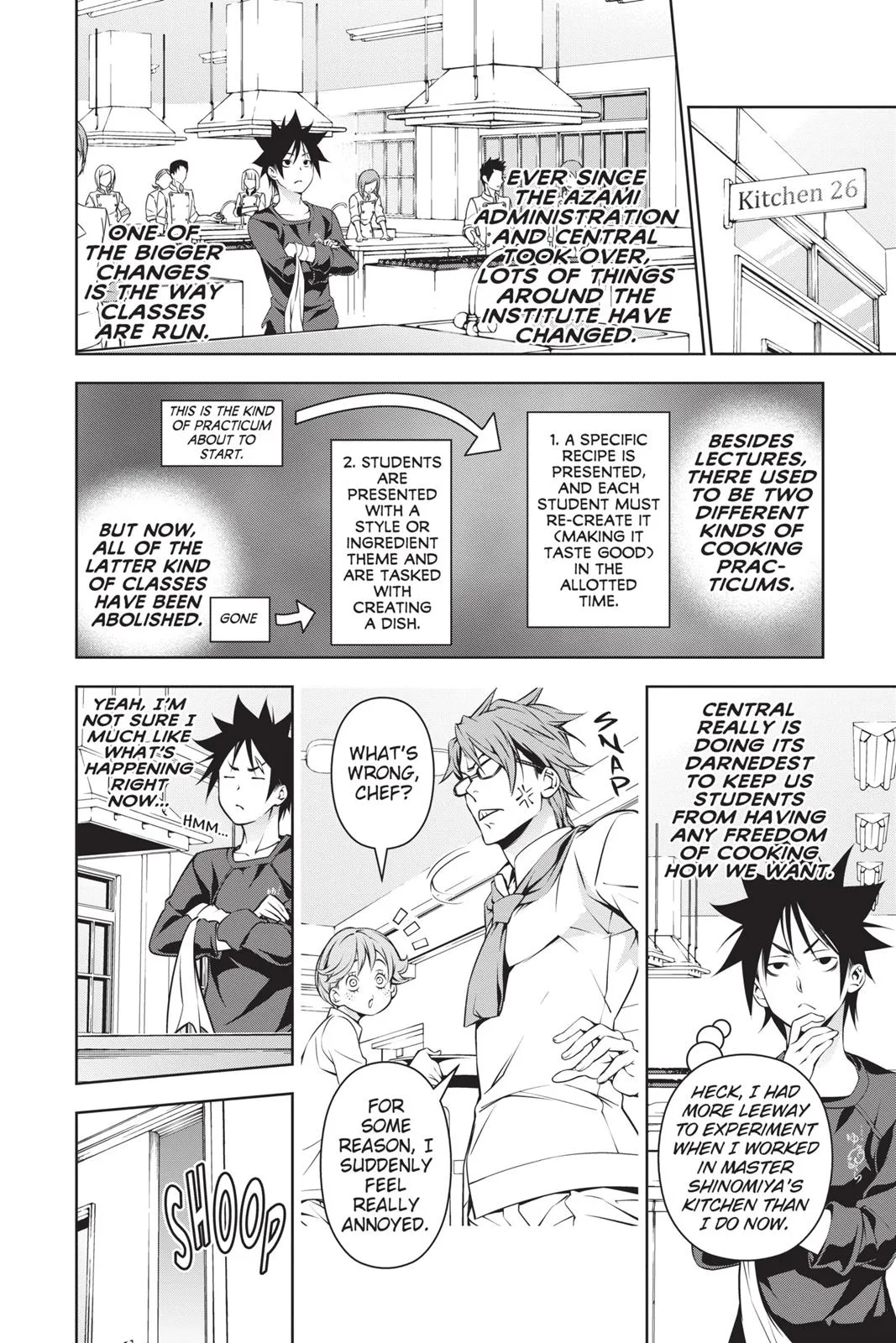 Read Food Wars en Manga Online
