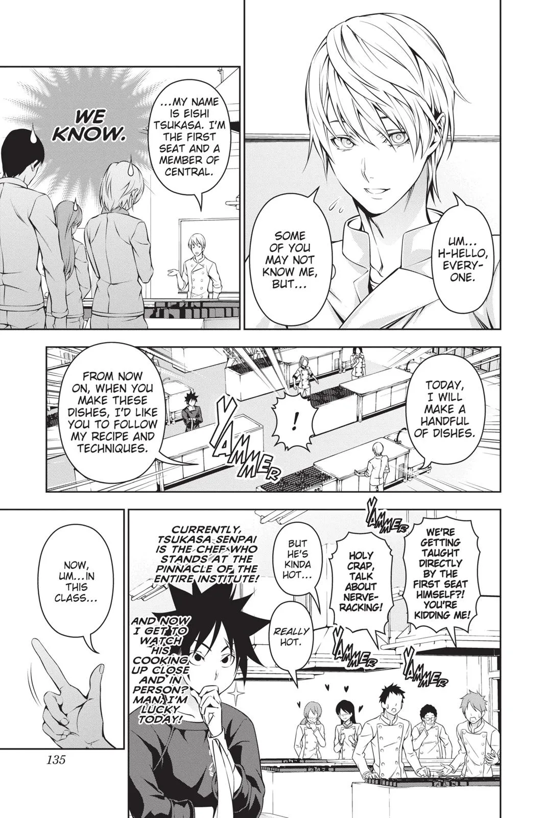 Read Food Wars en Manga Online