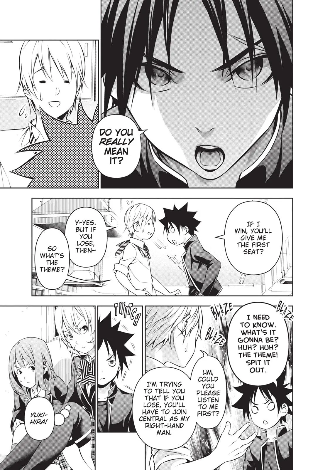 Read Food Wars en Manga Online