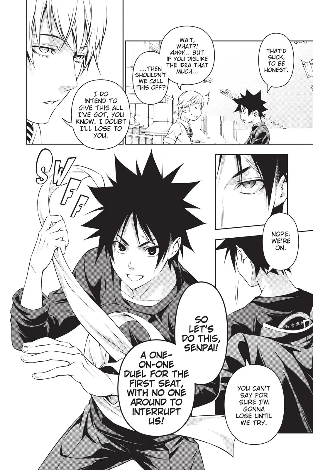 Read Food Wars en Manga Online