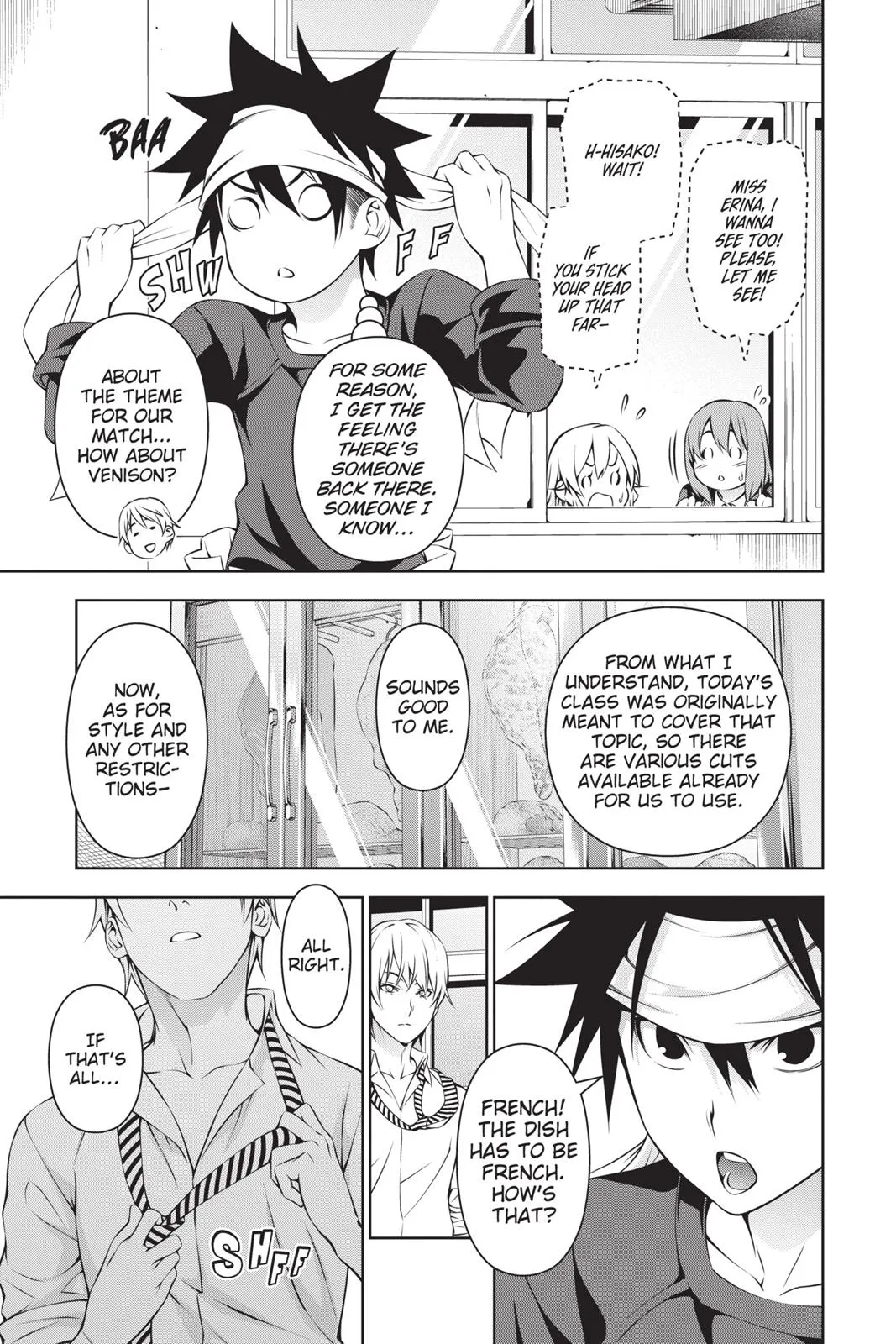 Read Food Wars en Manga Online