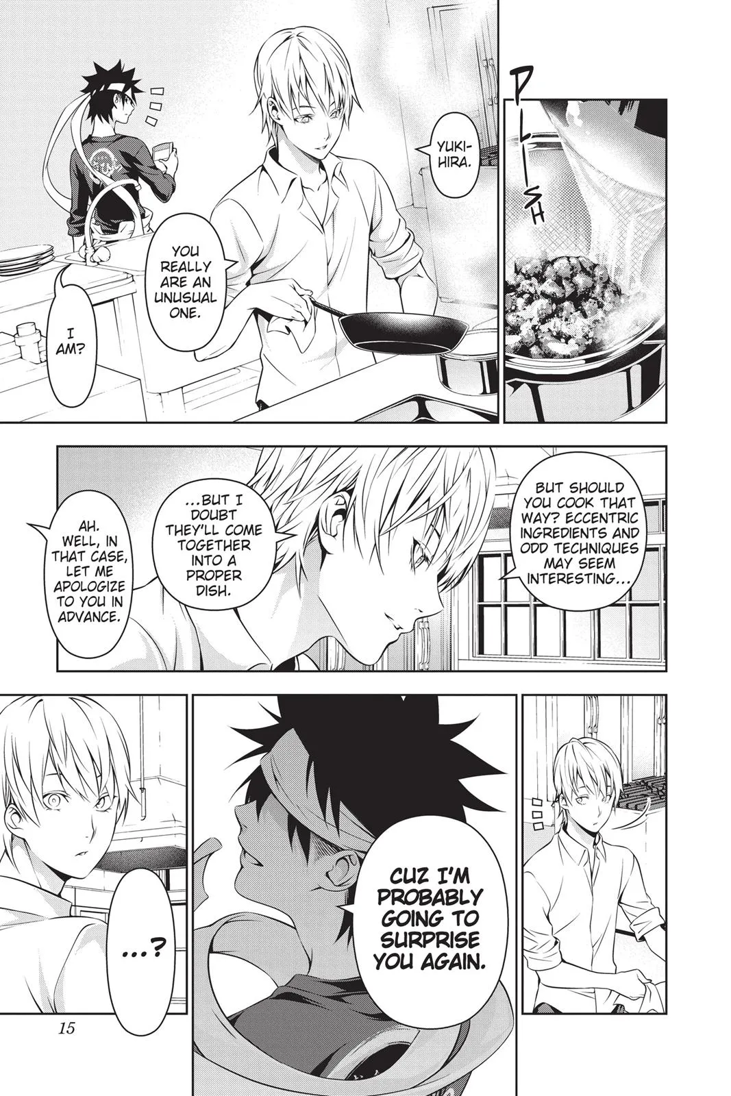 Read Food Wars en Manga Online