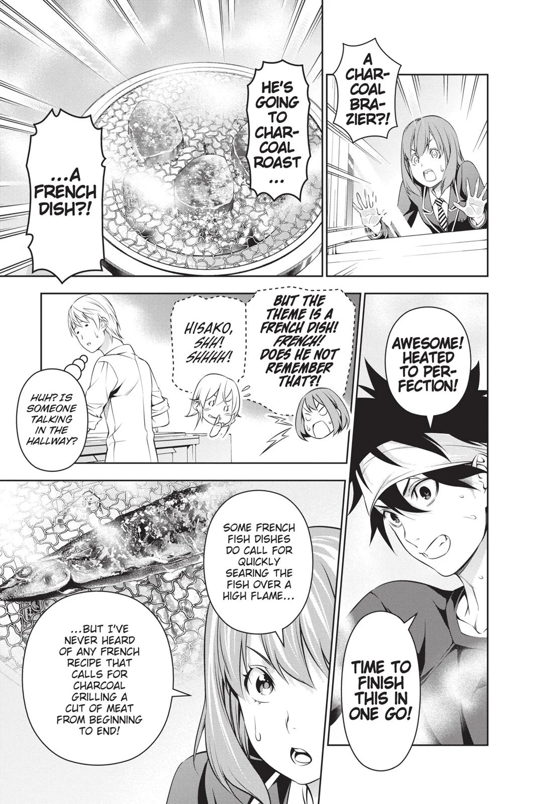 Read Food Wars en Manga Online