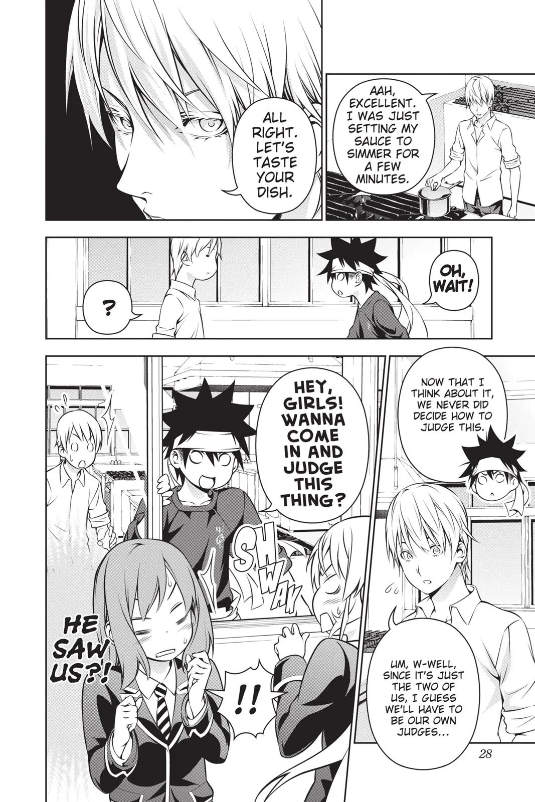 Read Food Wars en Manga Online