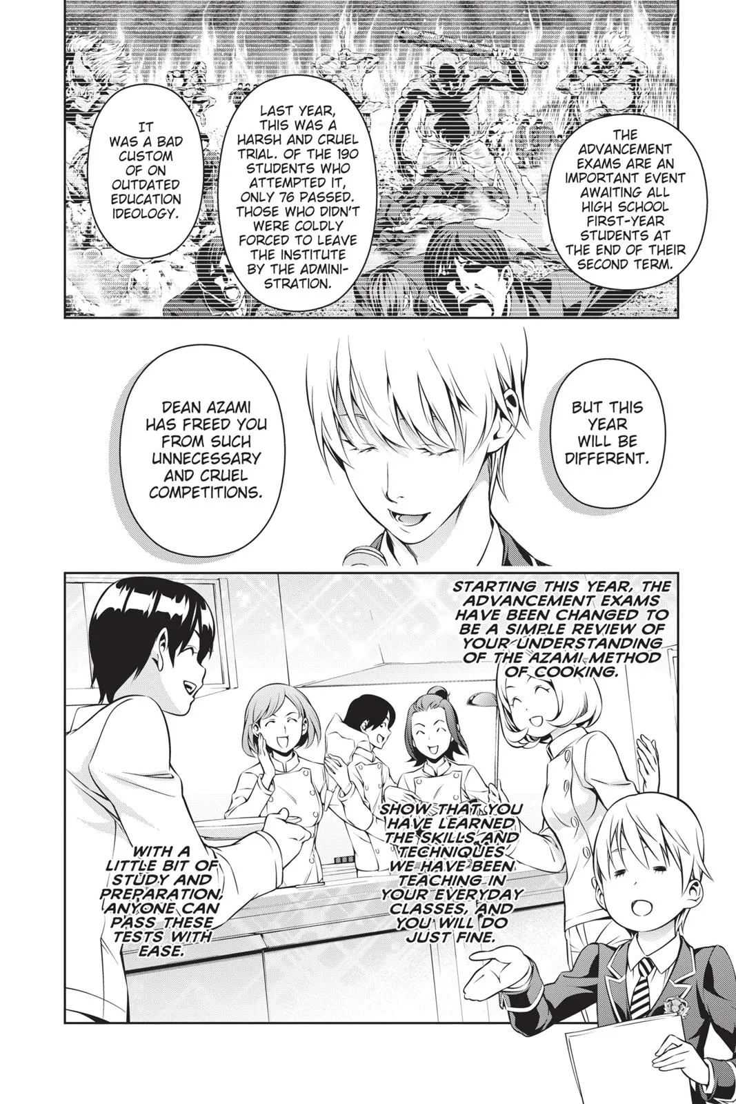 Read Food Wars en Manga Online