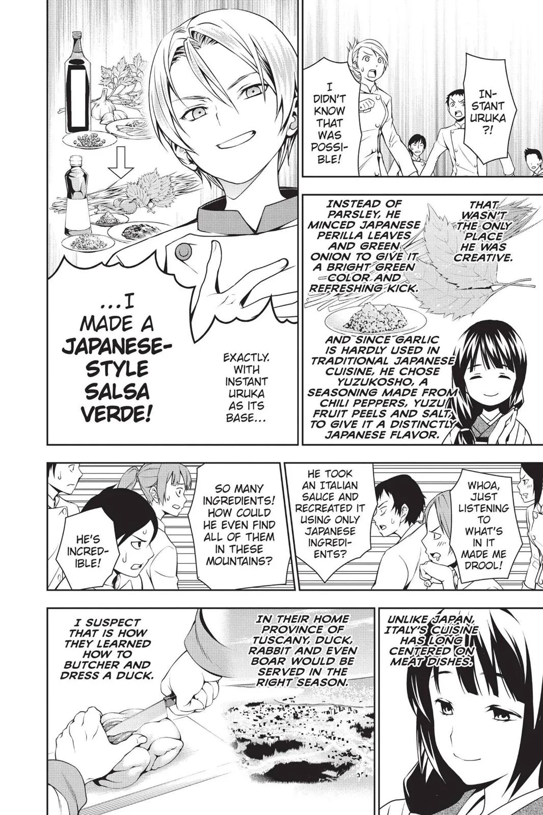 Read Food Wars en Manga Online