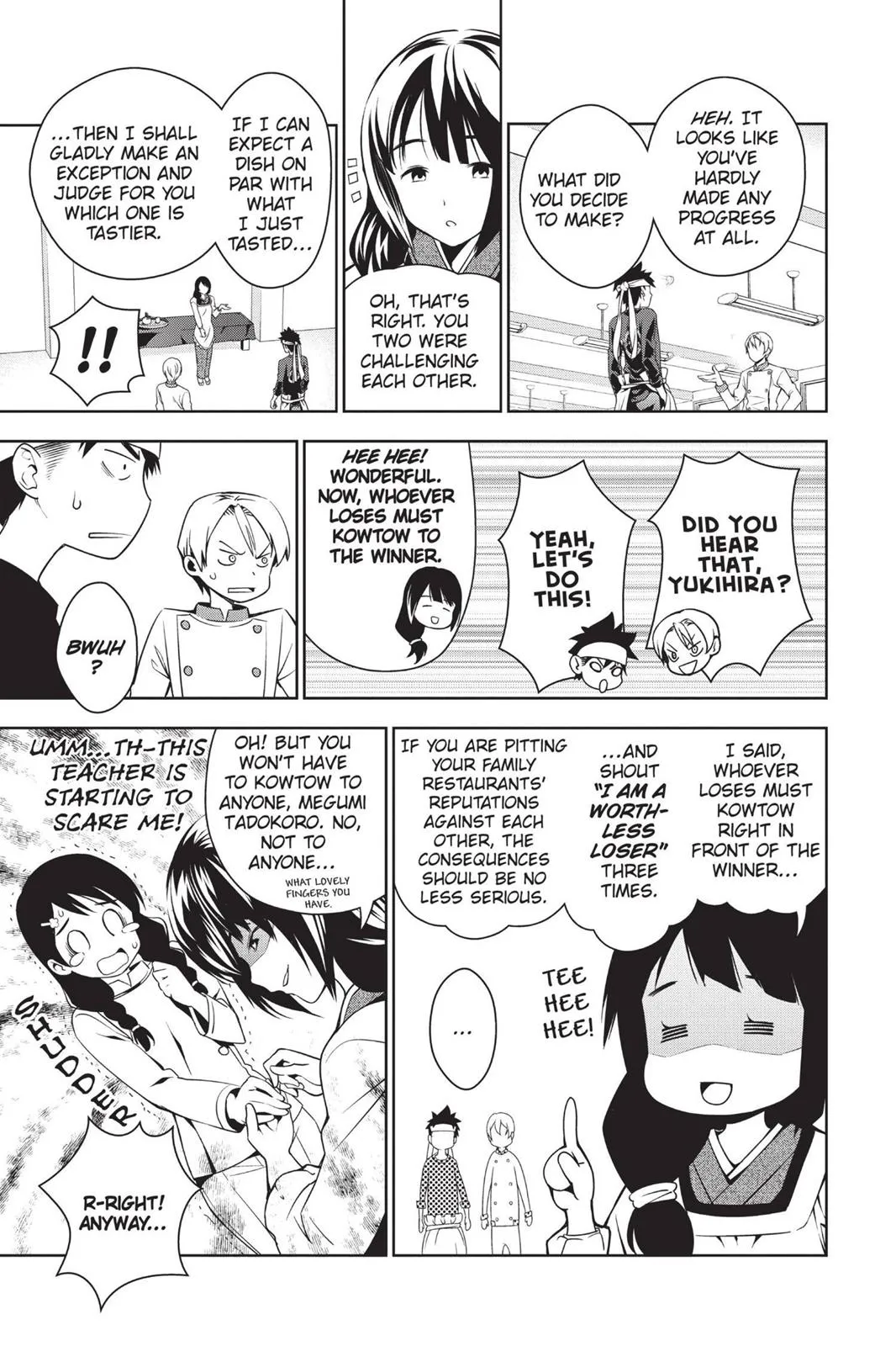Read Food Wars en Manga Online