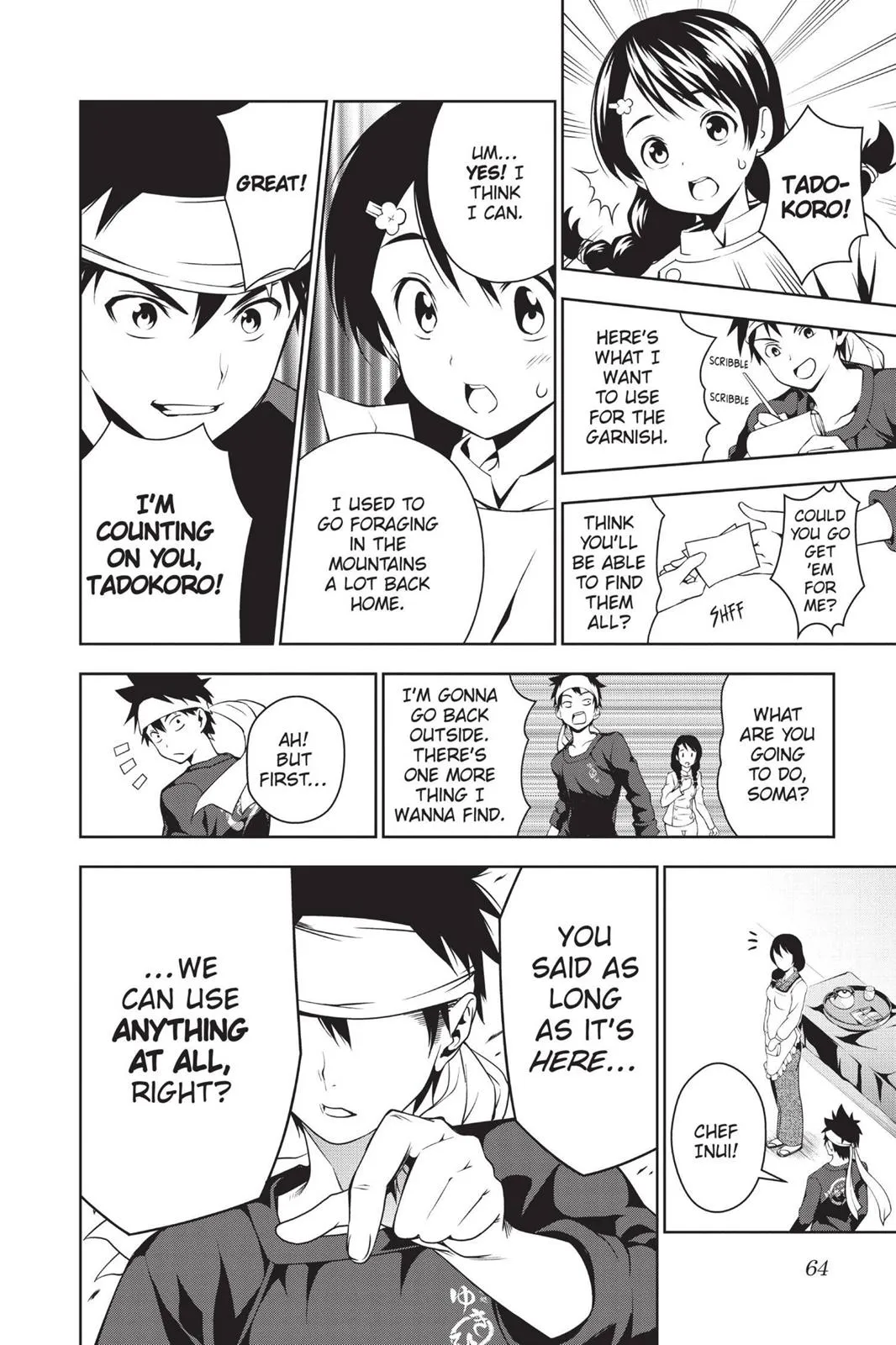 Read Food Wars en Manga Online