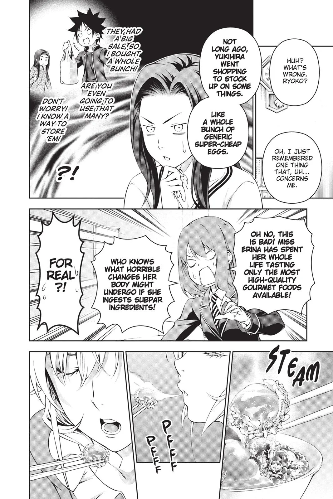 Read Food Wars en Manga Online