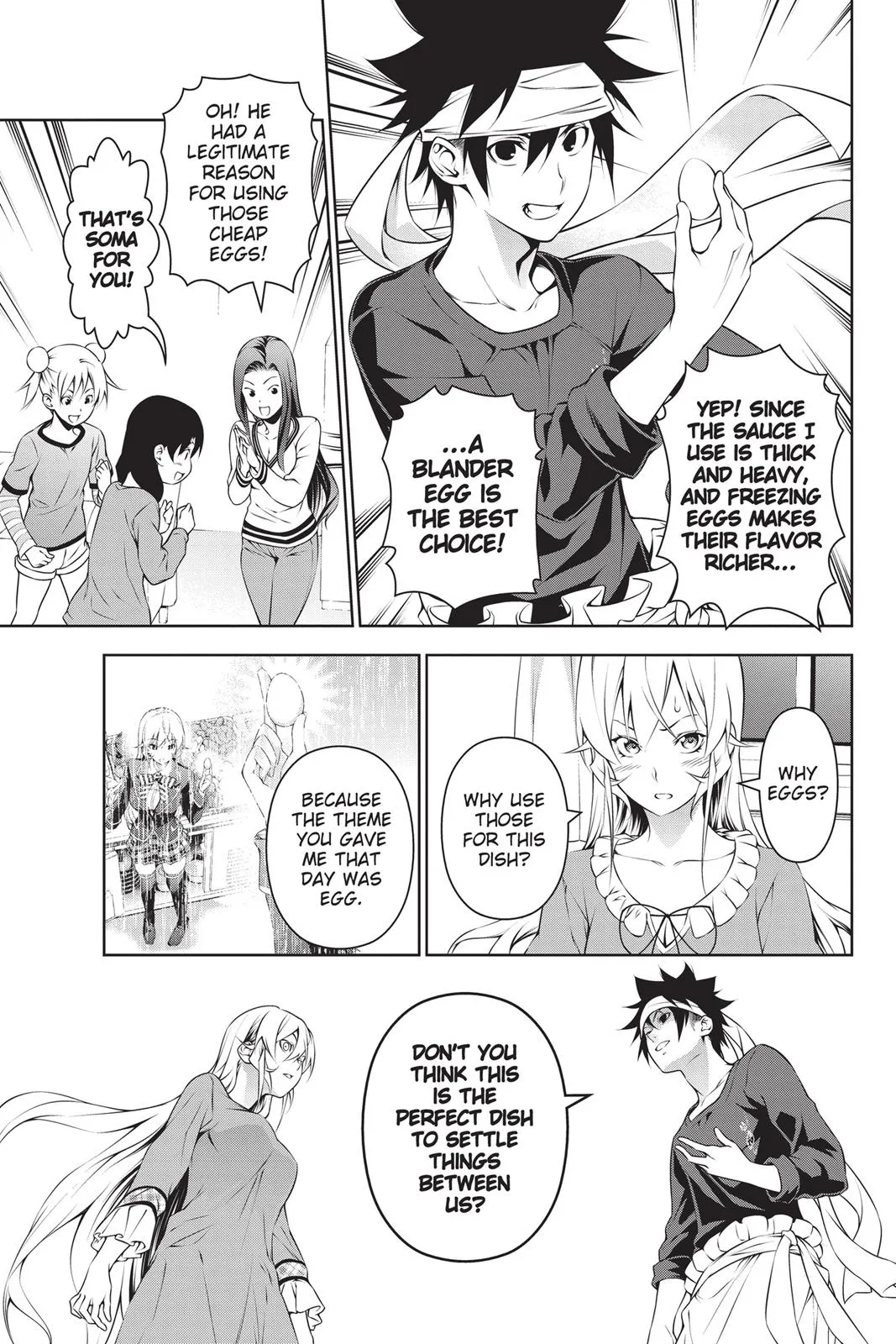 Read Food Wars en Manga Online