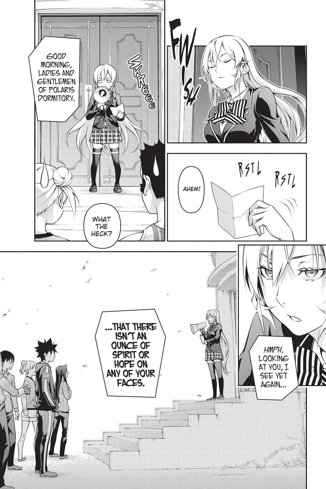 Read Food Wars en Manga Online