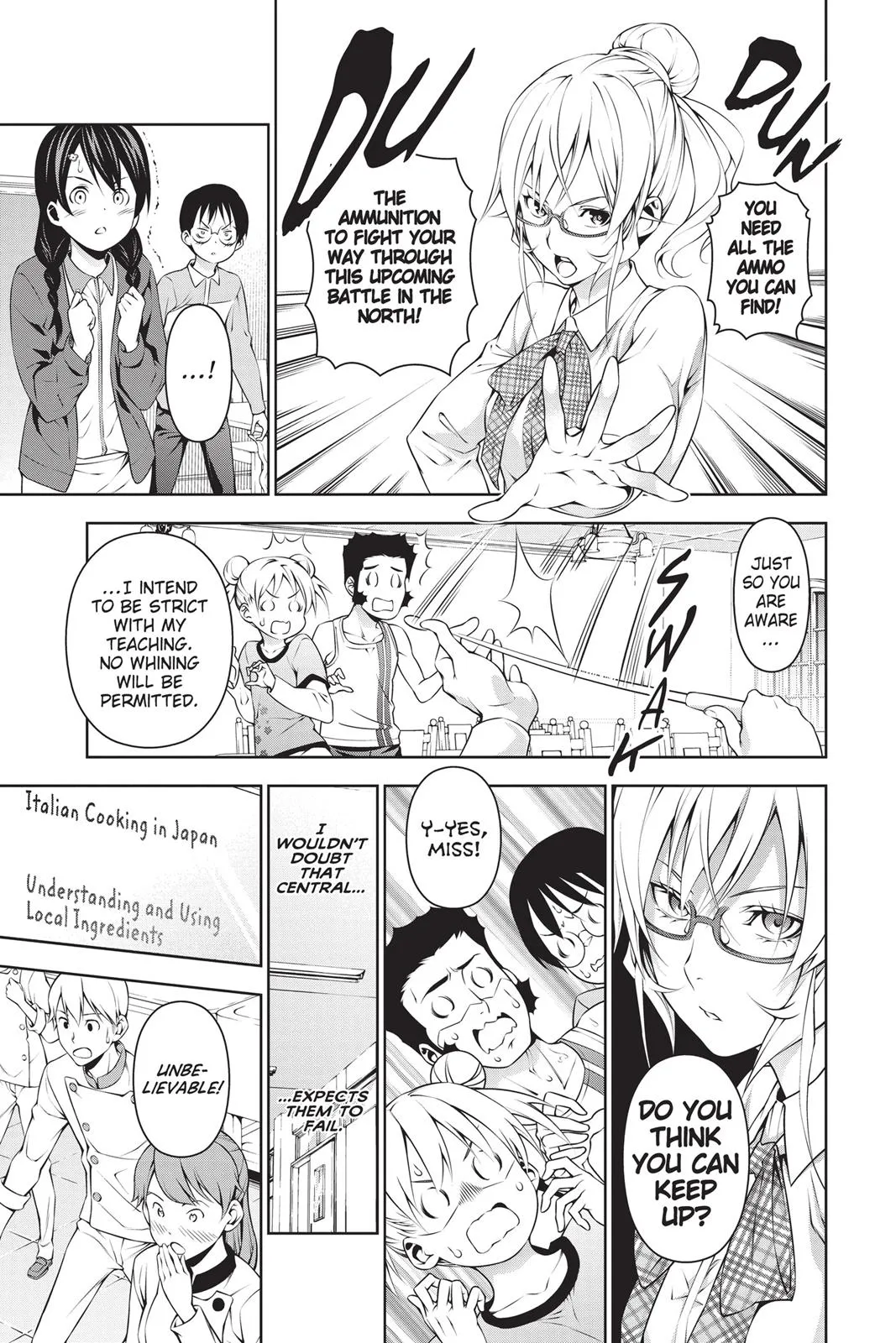 Read Food Wars en Manga Online
