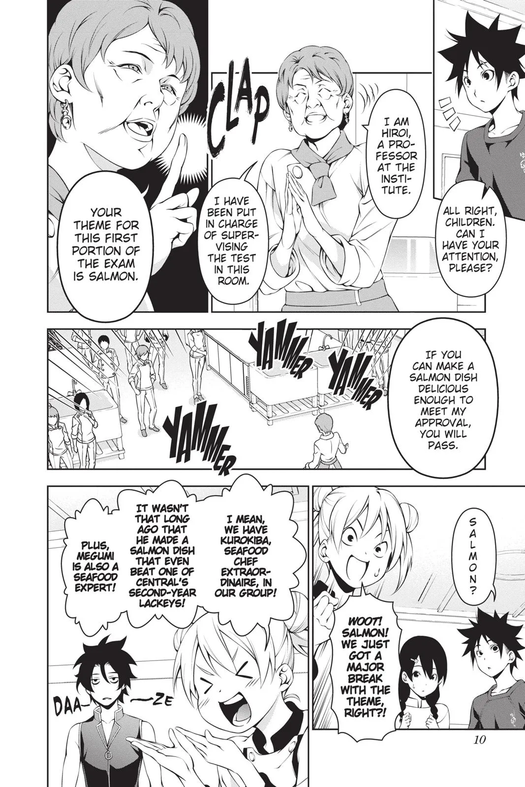 Read Food Wars en Manga Online