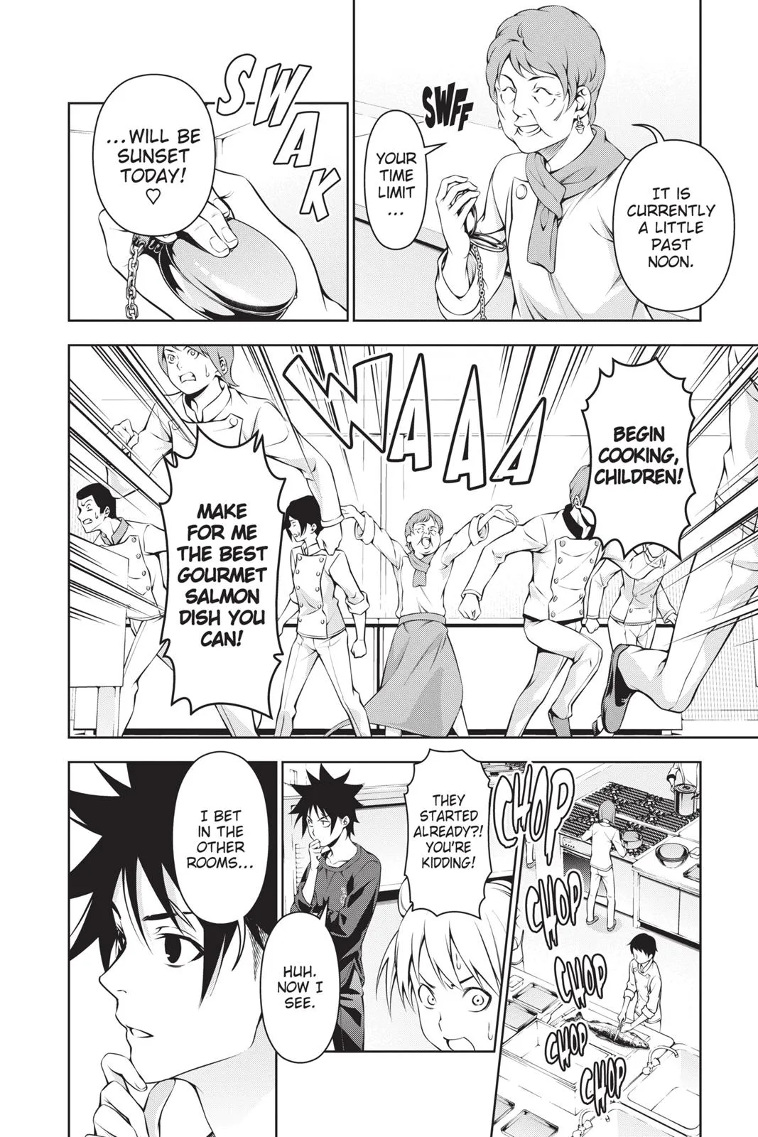 Read Food Wars en Manga Online
