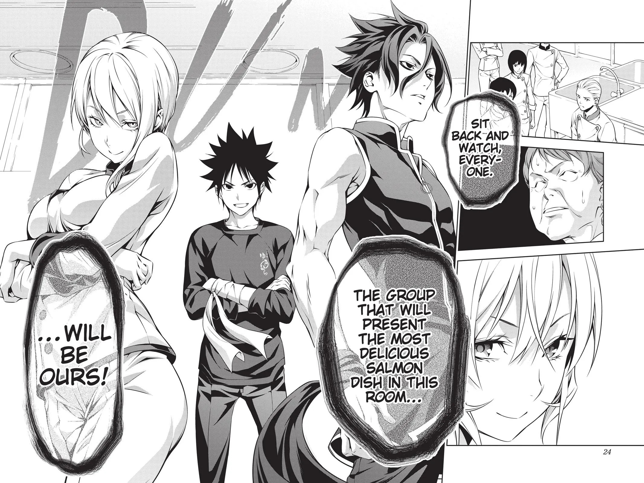 Read Food Wars en Manga Online