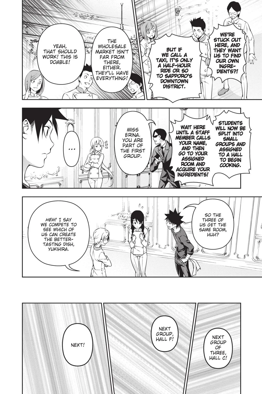 Read Food Wars en Manga Online