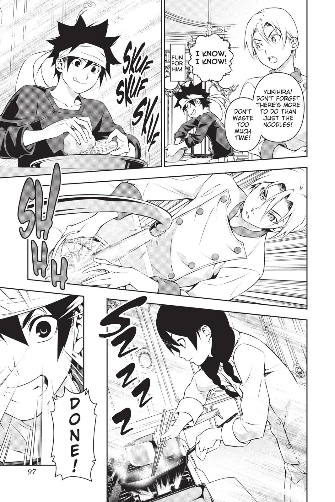Read Food Wars en Manga Online