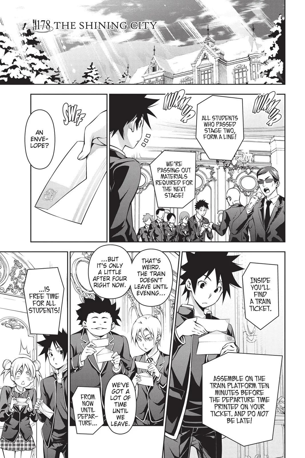 Read Food Wars en Manga Online