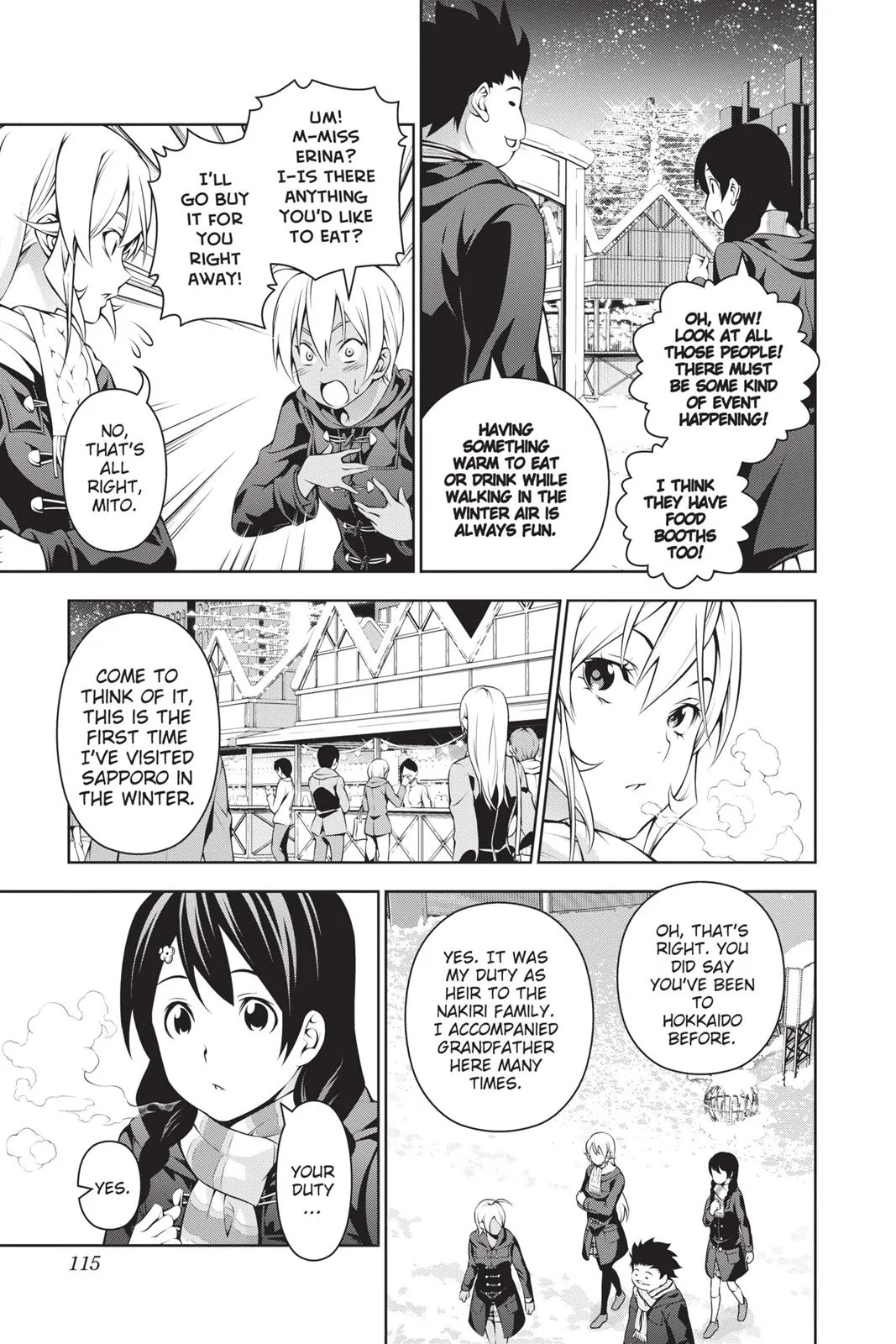 Read Food Wars en Manga Online