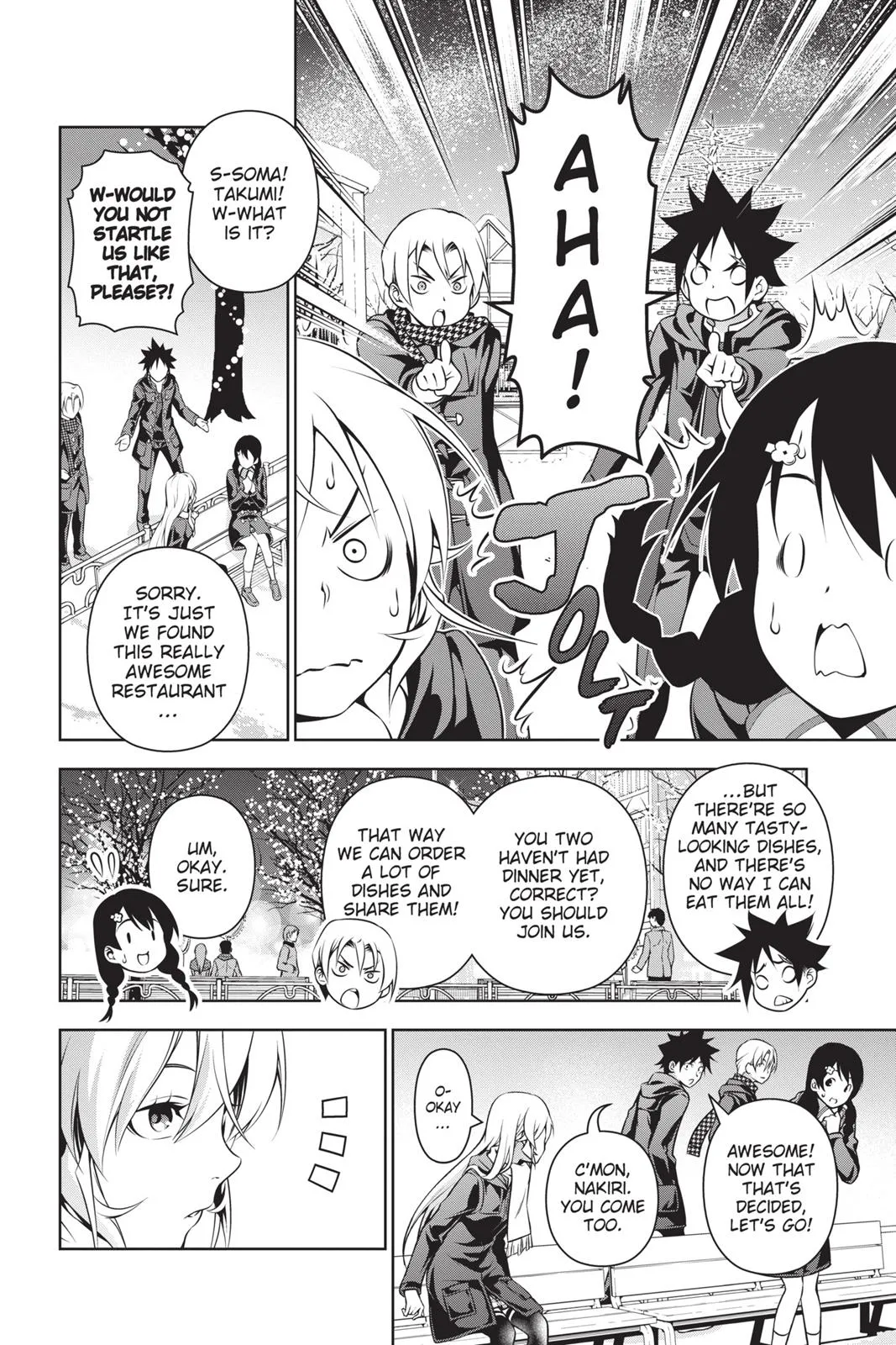 Read Food Wars en Manga Online